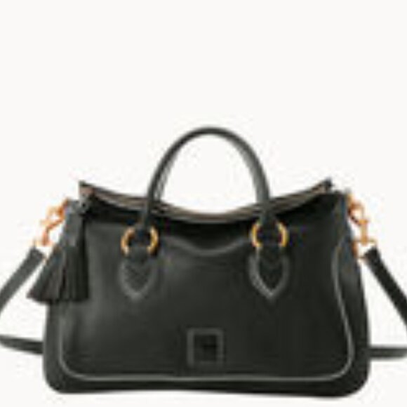 NWT Beautiful Dooney and Bourke Florentine Large Satchel - Buttery Smooth - Picture 13 of 13